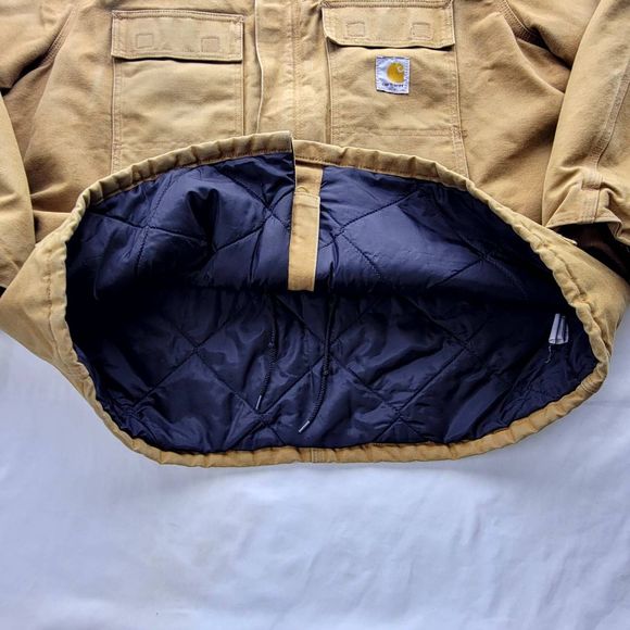 Carhartt Arctic Traditional Coat - Quilt Lined - Men's XL - Used - Khaki Brown - Picture 5 of 16